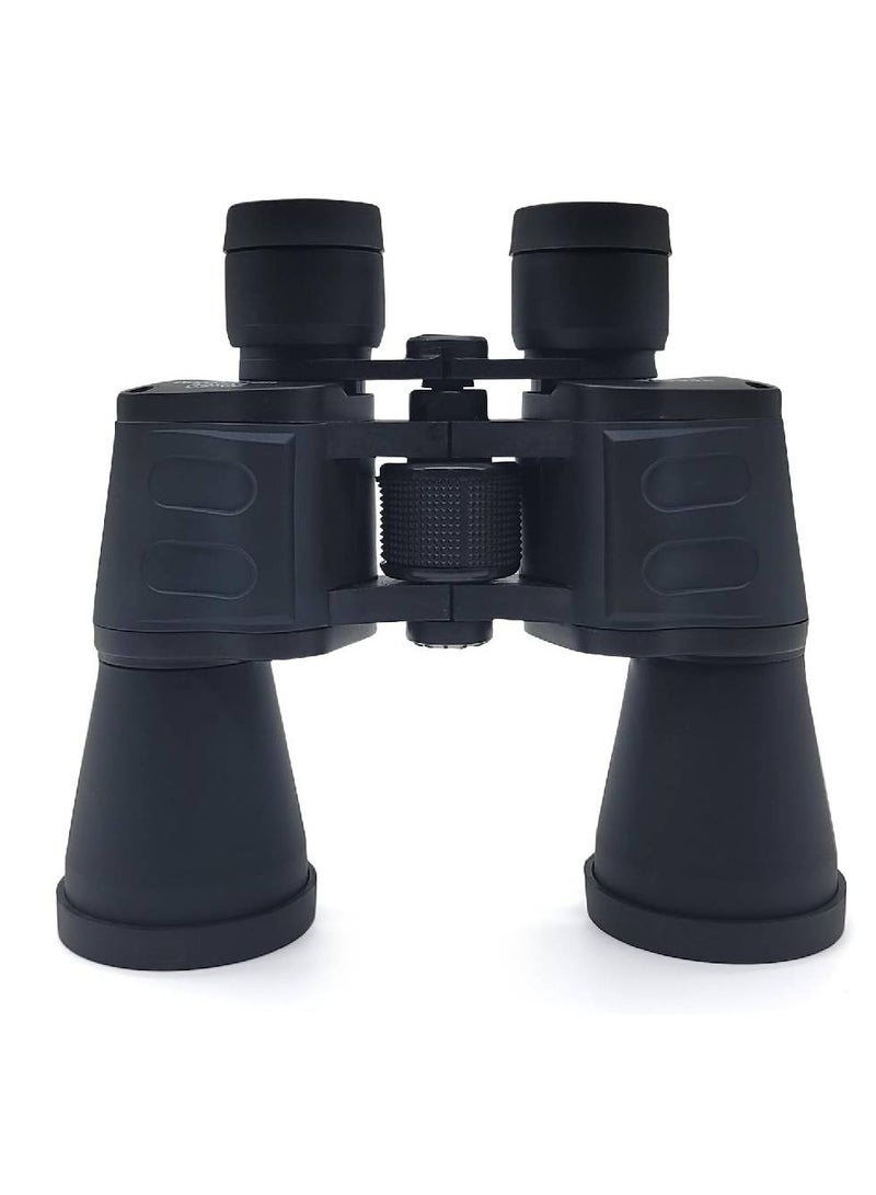 20x50 Zoom Long Distance Professional Binocular, Lightweight Waterproof Focus Lens Binocular for Kids and Adults, Durbin for Birdwatching Trekking Hiking Sports Sightseeing (Black)