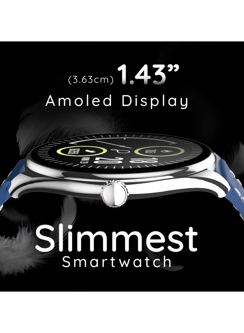 Royale Legend Slimmest Smart Watch for Men and Women , 1.43