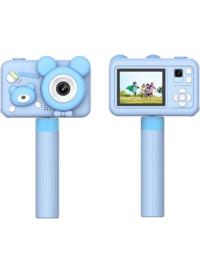 Porodo Kids Digital Camera With Tripod Stand: 26MP Camera Resolution, Front & Selfie Camera, 4-5H Working Time, 2H Recharge Time, 400mAh Battery, 2.0