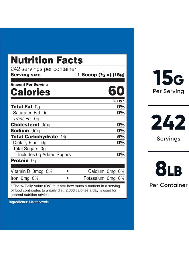 Maltodextrin Powder, Pure Powder, Gluten Free, Non-Gmo