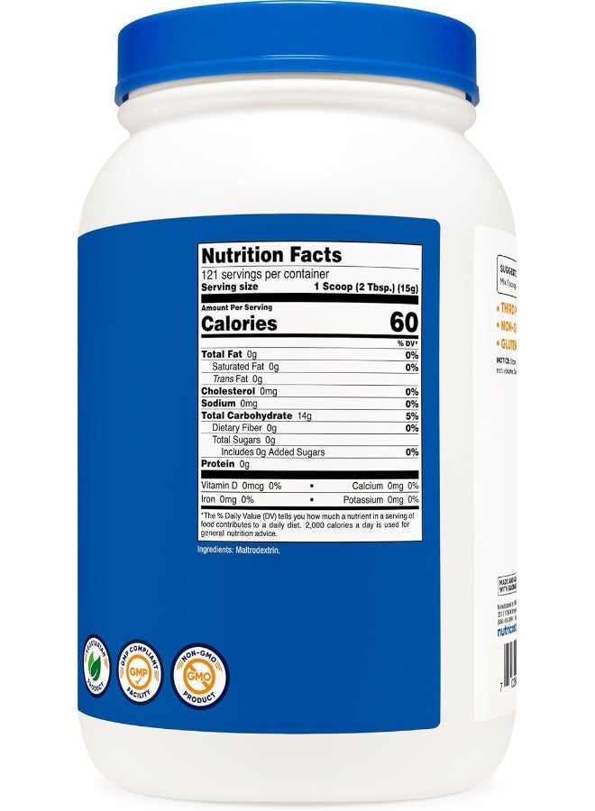 Maltodextrin Powder, Pure Powder, Gluten Free, Non-Gmo