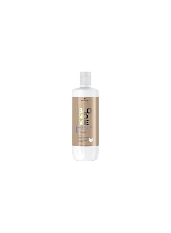 Schwarzkopf BlondME Cool Neutralizing Shampoo 1L