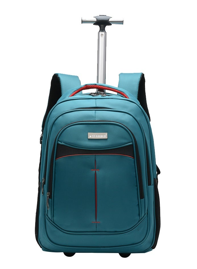 Water Resistance 2 Wheels Casual Trolley Backpack 18 Inch