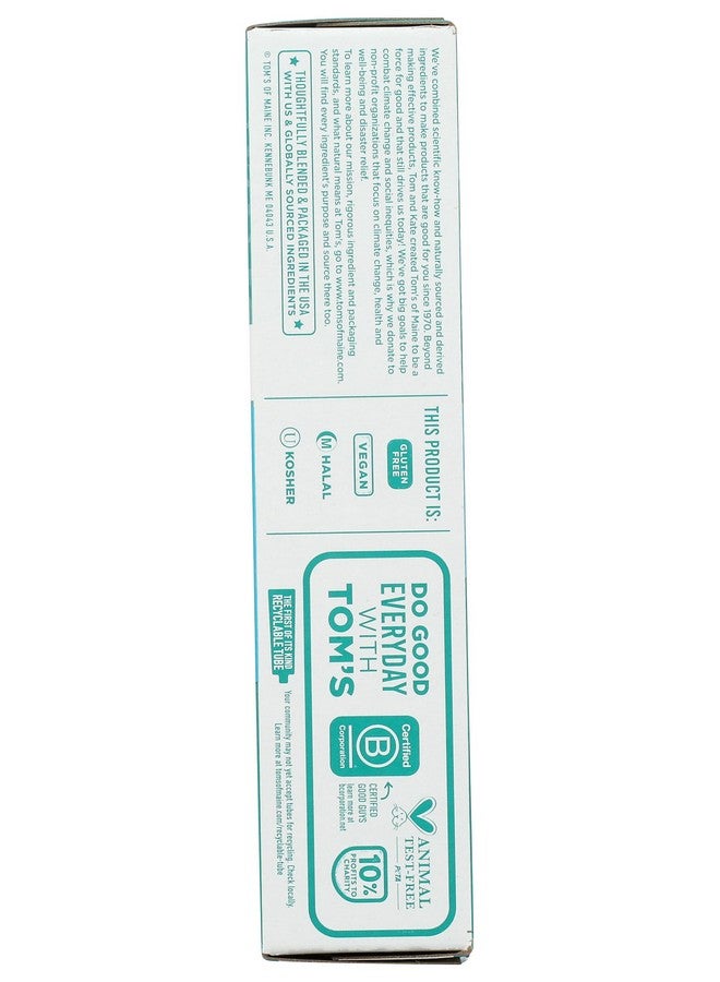 Toms Of Maine Botanically Bright Peppermint Ff Toothpaste, 4 Oz