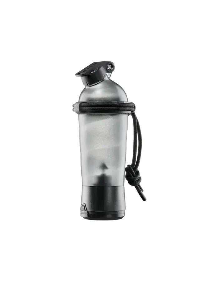 Portable Electric Protein Mixer, 550ml Capacity, 2000mAh Battery, Type-C Charging, Black