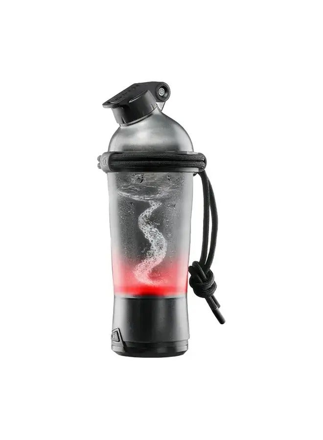 Portable Electric Protein Mixer, 550ml Capacity, 2000mAh Battery, Type-C Charging, Black