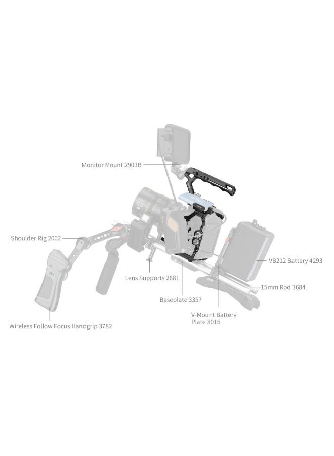 SmallRig Basic Cage Kit for Blackmagic Design Cinema Camera 6K