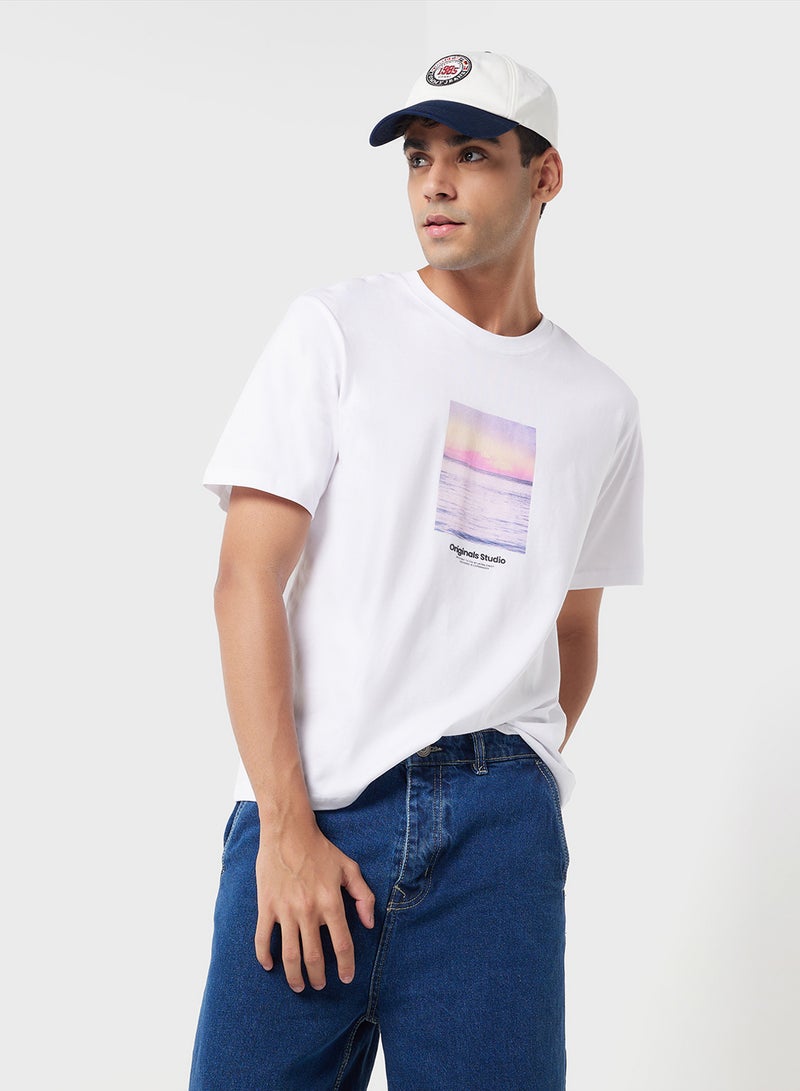 Jorvesterbro Graphic Crew Neck T-Shirt