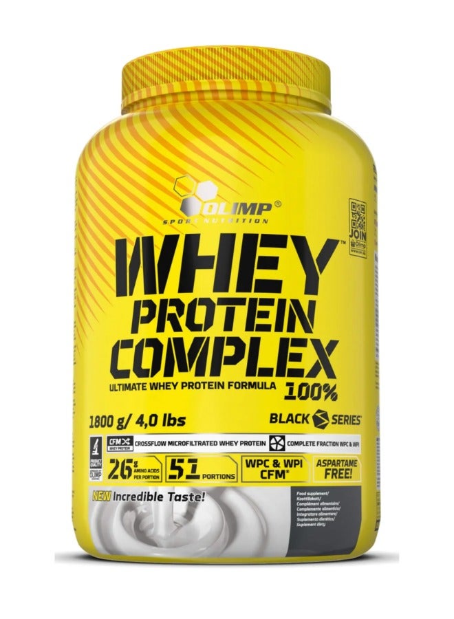 Whey Protein Complex, Ultimate Whey Protein Formula, Salted Caramel Flavour, 1800g