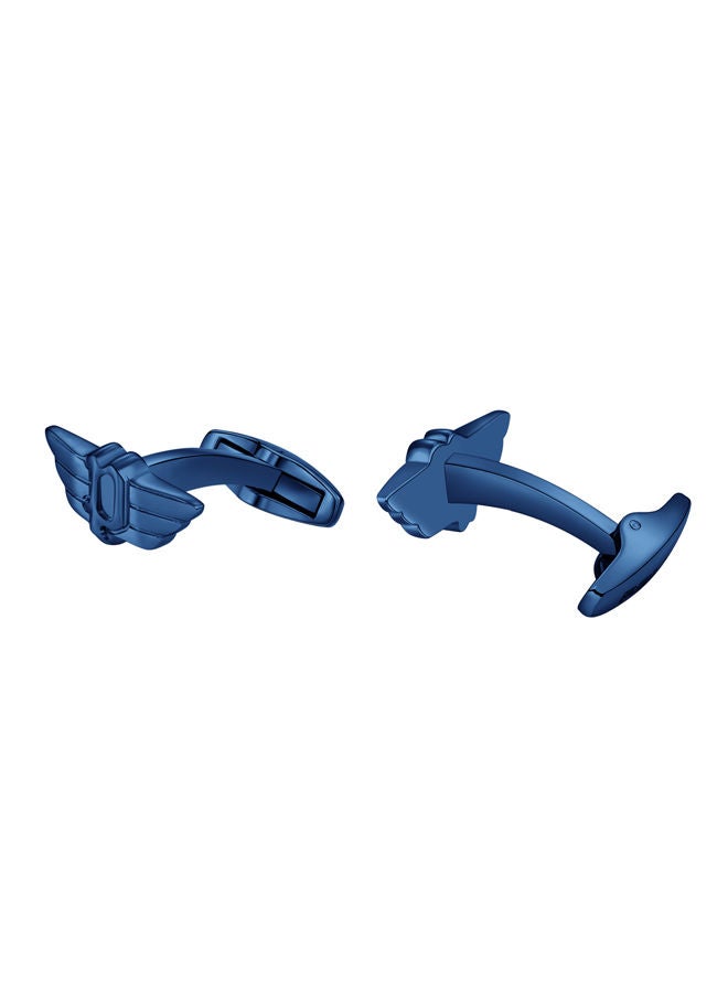 Towering Luxury Cufflinks For Men Navy P Wings