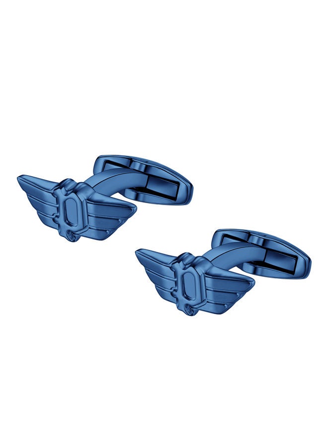 Towering Luxury Cufflinks For Men Navy P Wings