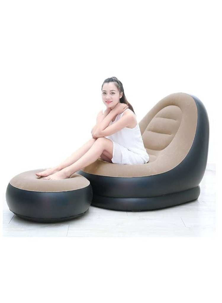 Inflatable Sofa Household Outdoor Inflatable Stool Sofa Leisurely Inflatable Sofa