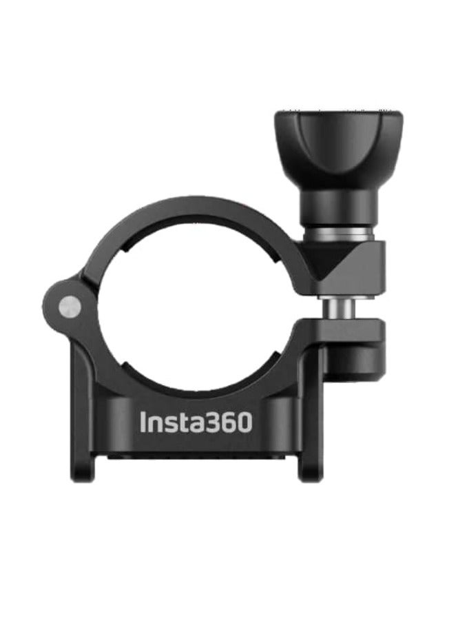 Selfie Stick Ring Mount -  Compatible with Insta360 X4, GO 3S, Insta360 Ace Pro, Insta360 Ace, GO 3, X3, ONE RS (Twin/4K), GO 2, ONE X2, ONE R, ONE X - Black