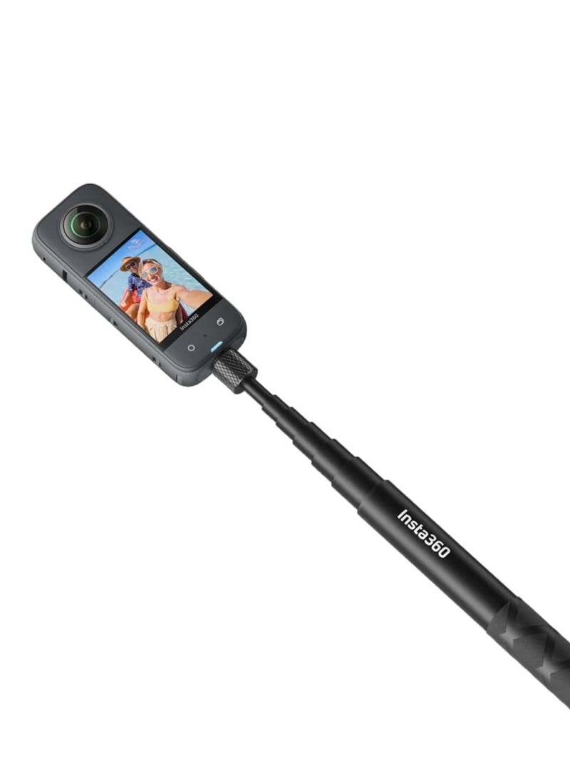 Invisible Selfie Stick - 114cm - Black