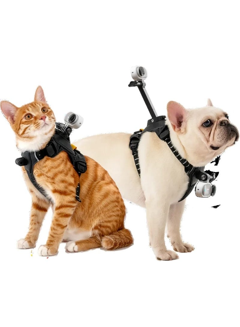 GO 3S Mount Pet Harness - Small - Compatible with Insta360 GO 3S, GO 3, GO 2, GO