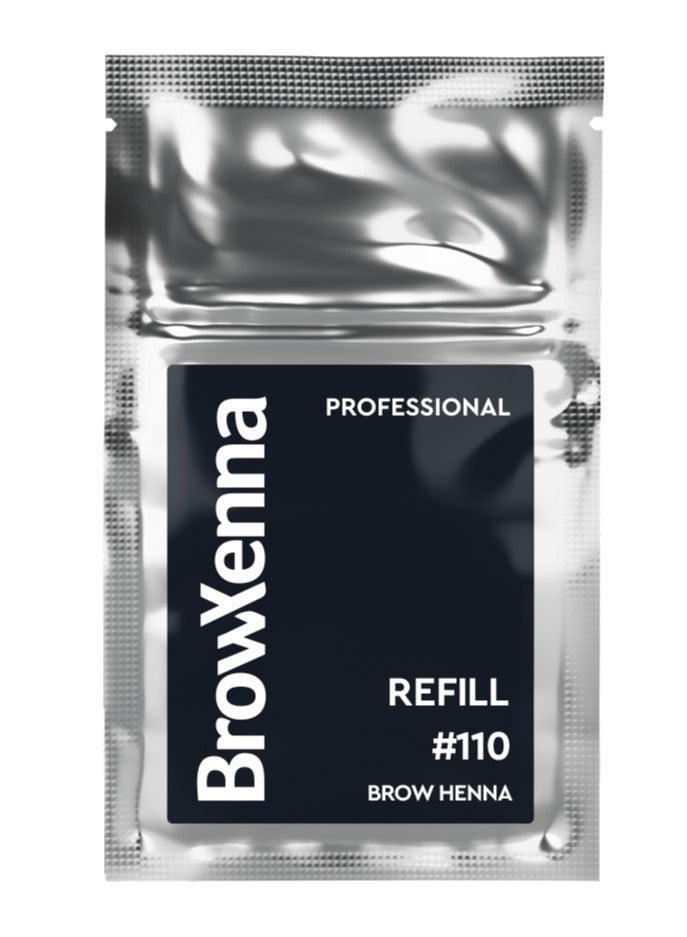 Henna for Eyebrows 6 Grams (sachet-refill) | #110 Graphite Concentrate