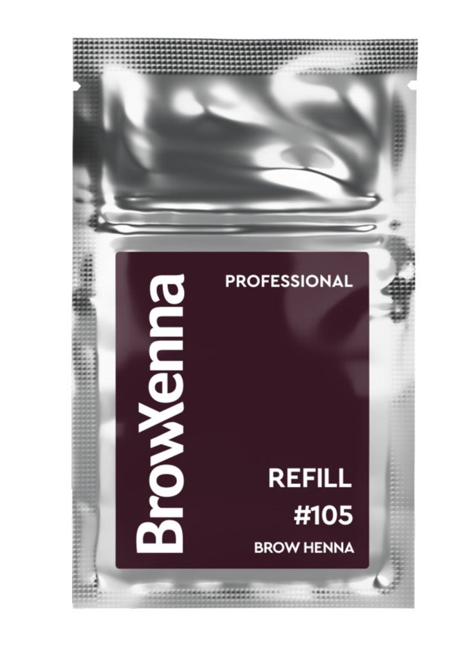 Henna for Eyebrows 6 Grams (sachet-refill) | #105 Frosty Chestnut