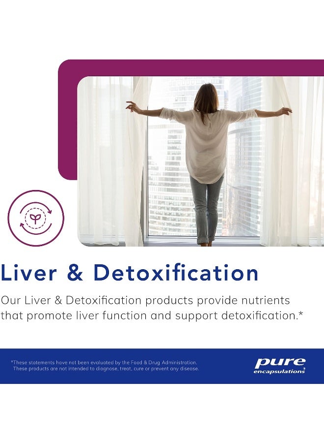 Pure Encapsulations Silymarin | Milk Thistle Extract Supplement for Liver Support and Antioxidant Activity* | 120 Capsules