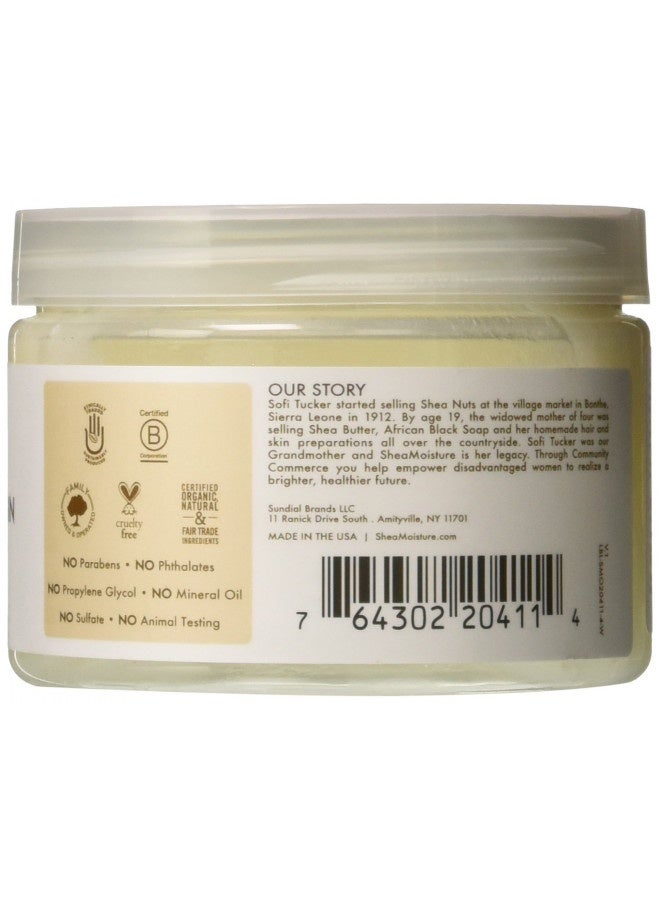 Shea Moisture 100% Extra Virgin Coconut Oil Head-To-Toe Nourishing Hydration For Unisex, 10.5 Ounce