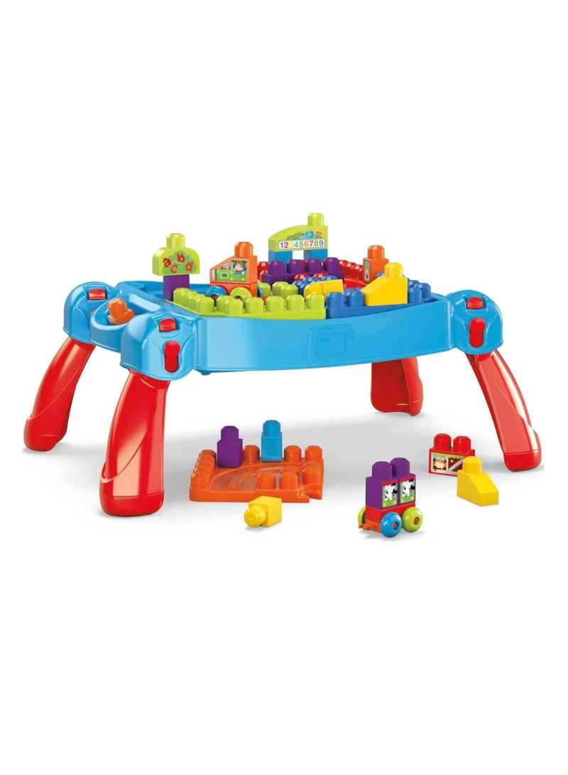 Mega Bloks Build 'n Learn Table FGV05