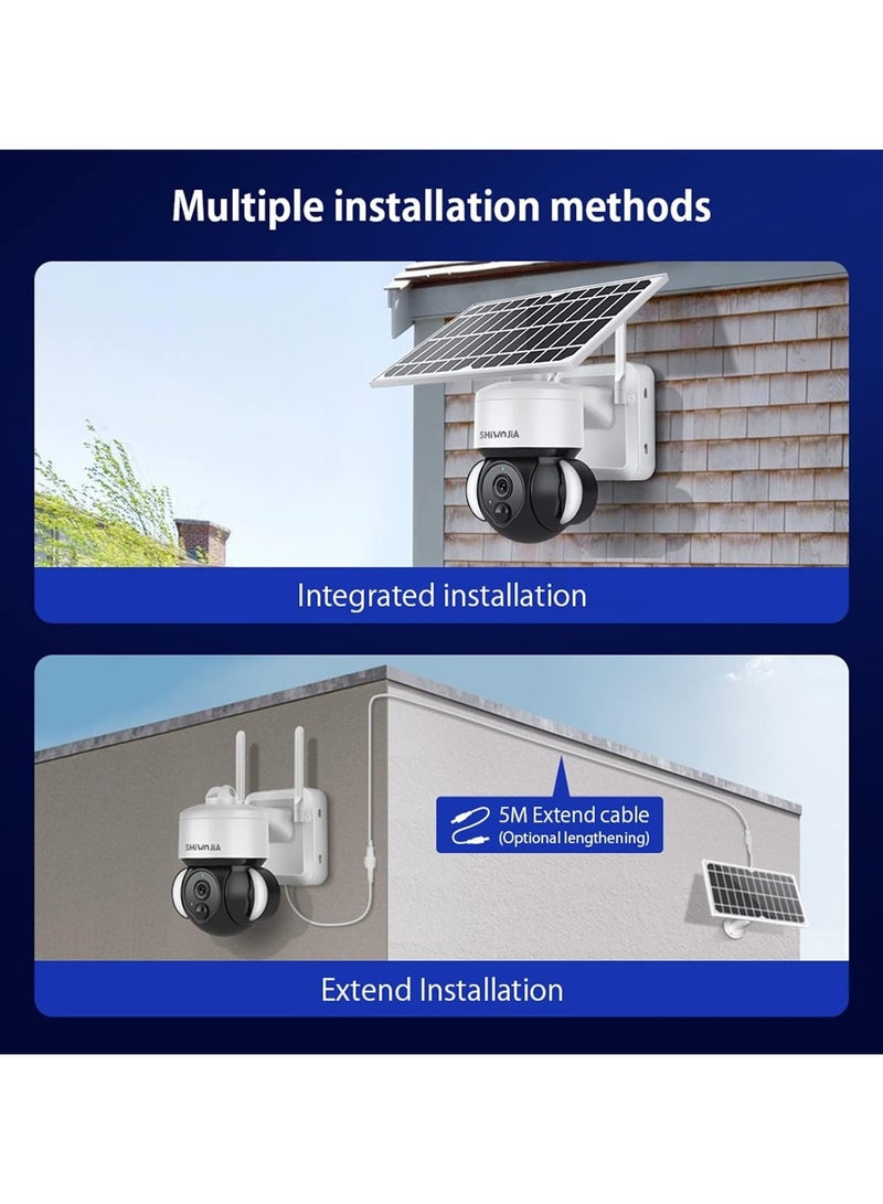 Solar Camera Solar Camera WiFi Outdoor Wireless CCTV