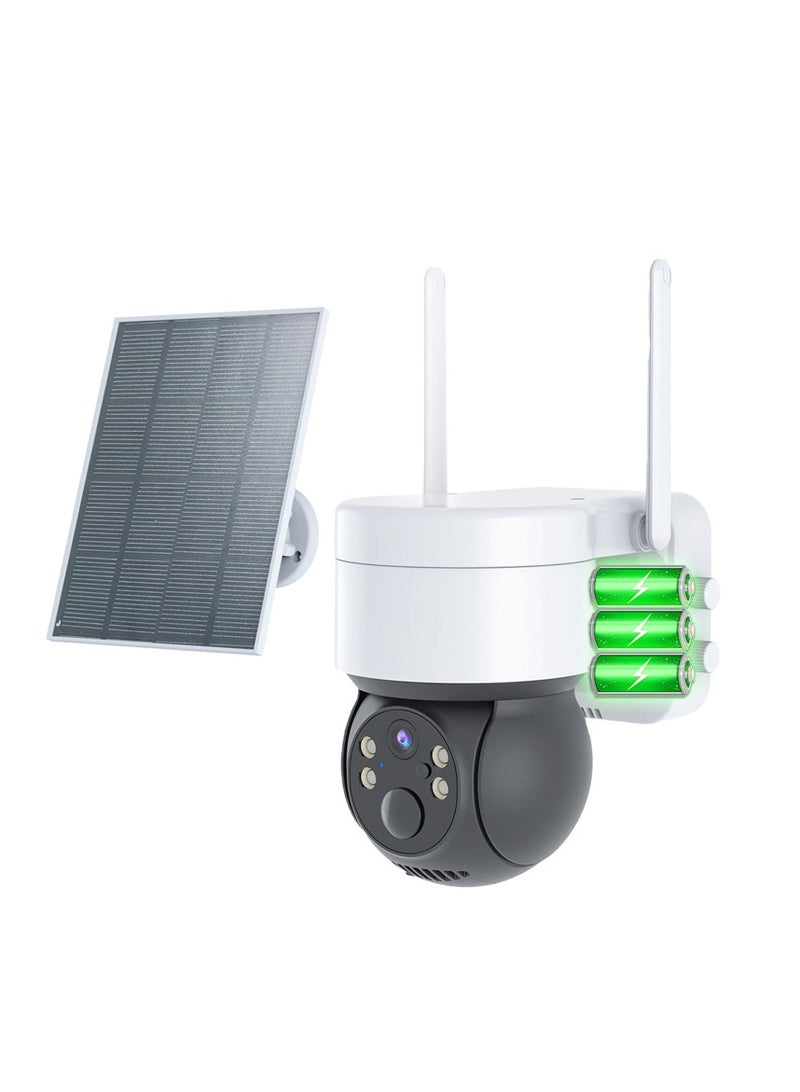 Solar Surveillance Camera Low Power Camera Outdoor Plug-in Free Wifi Wireless Monitoring Camera