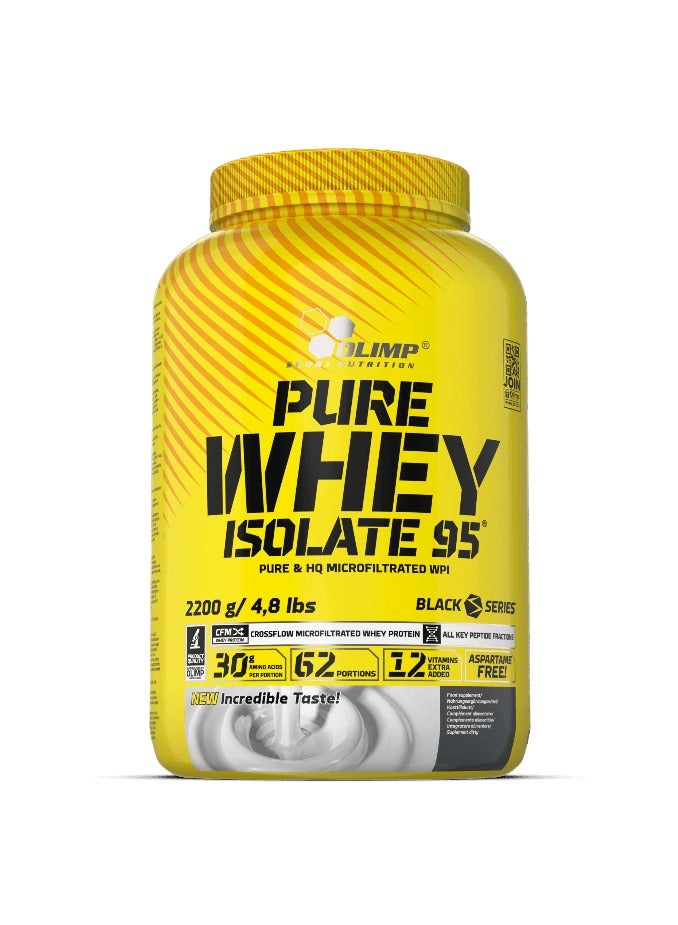 Olimp, Pure Whey Isolate Protein, Chocolate, 4.8LBS, 62 Servings