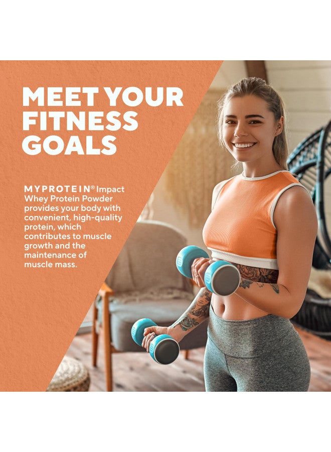 Myprotein - Impact Whey Protein Powder - Whey Protein Powder - Naturally Flavored Drink Mix - Daily Protein Intake for Superior Performance - Salted Caramel (2.2 lbs, Pack of 1)