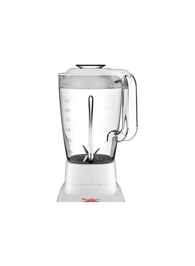 Super Blender 2 L Smoothie Maker | 700 W | Includes 2 Attachments | White/Black