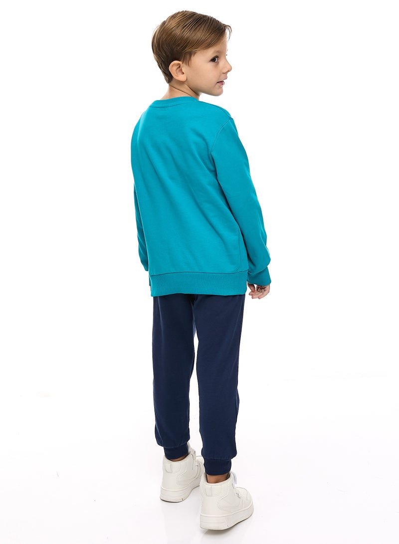 Boys' 2-Piece Sweatshirt and Jogger Set