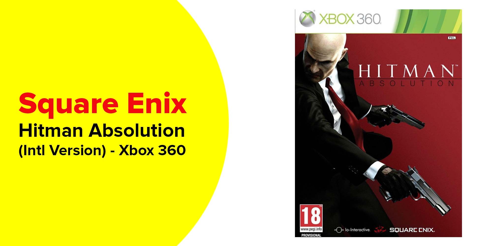 Hitman Absolution (Intl Version) - Action & Shooter - Xbox 360