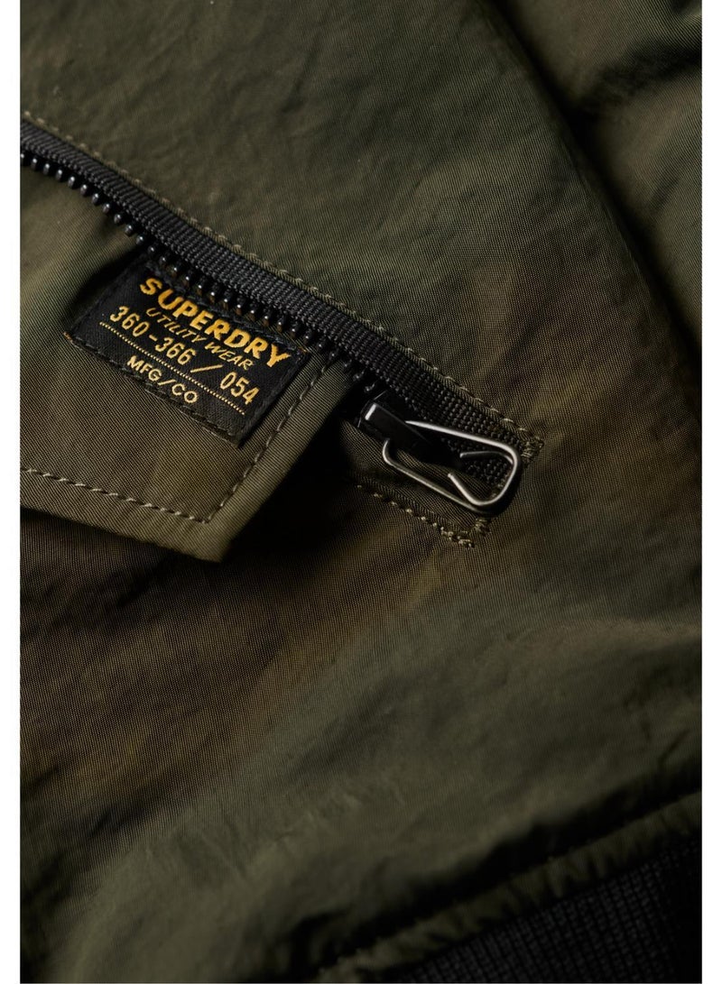 MILITARY HOODED MA1 JACKET
