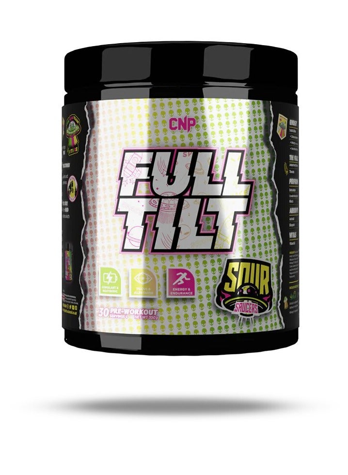 CNP, Full Tilt, Pre Workout, 300g, Sour Saucers, 30 Servings