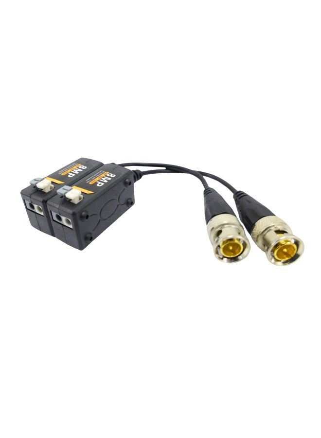 8MP Video Balun for Security Camera System