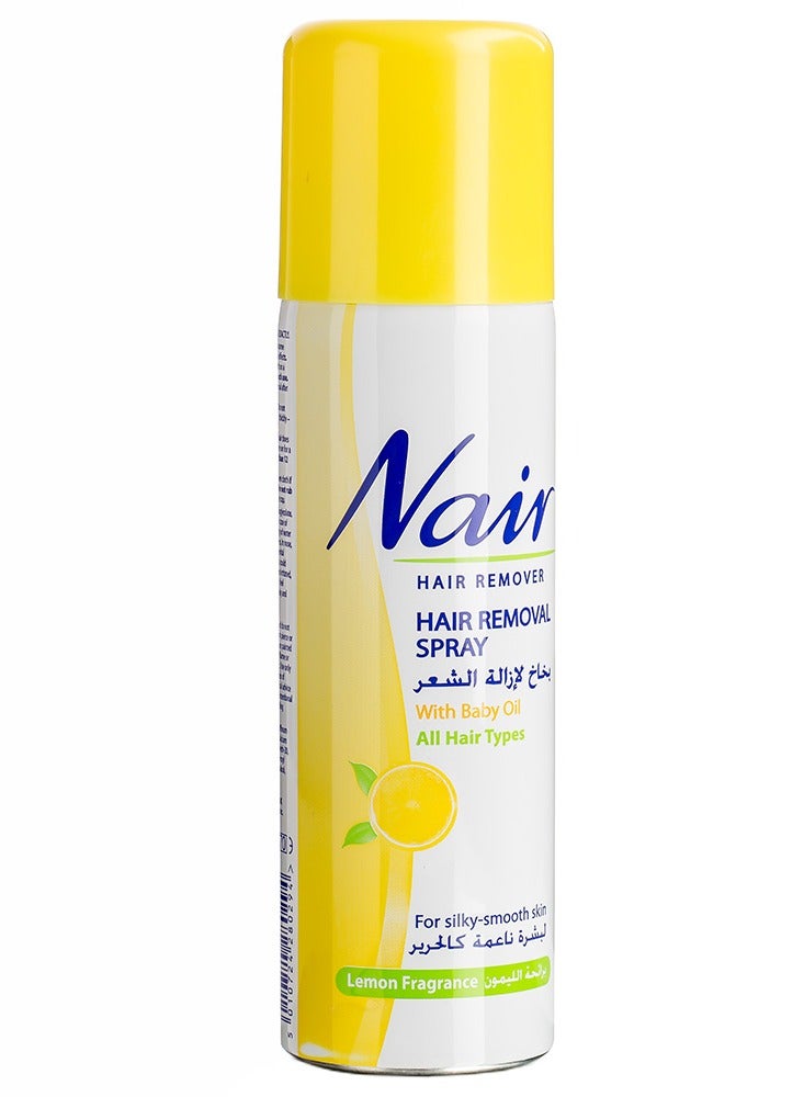 Hair Remover Spray Lemon Fragrance 200ml