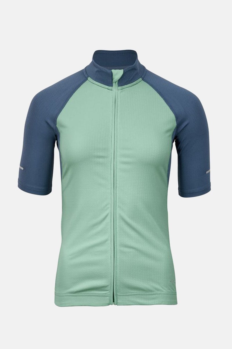 Women Sportswear Fit Dry Active Cycling Top, Mint Green