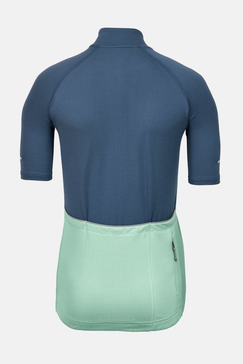 Women Sportswear Fit Dry Active Cycling Top, Mint Green