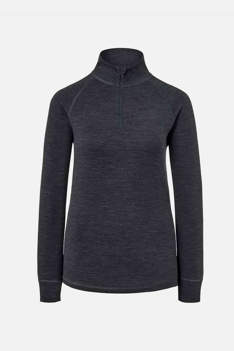 Women Performance Fit Long Sleeves Training Top, Dark Grey