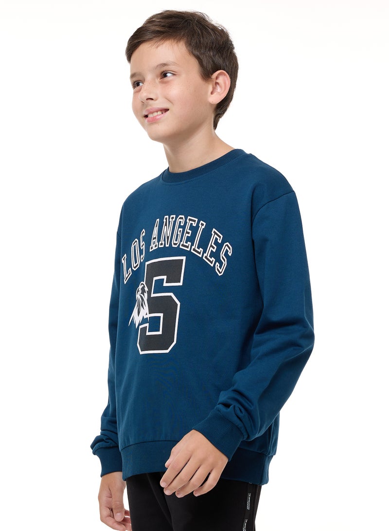 Boys' Sweatshirt  (8-14yrs) Navy