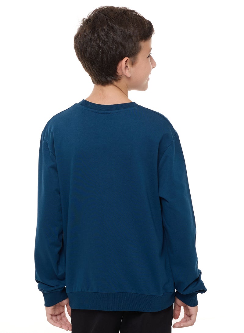 Boys' Sweatshirt  (8-14yrs) Navy