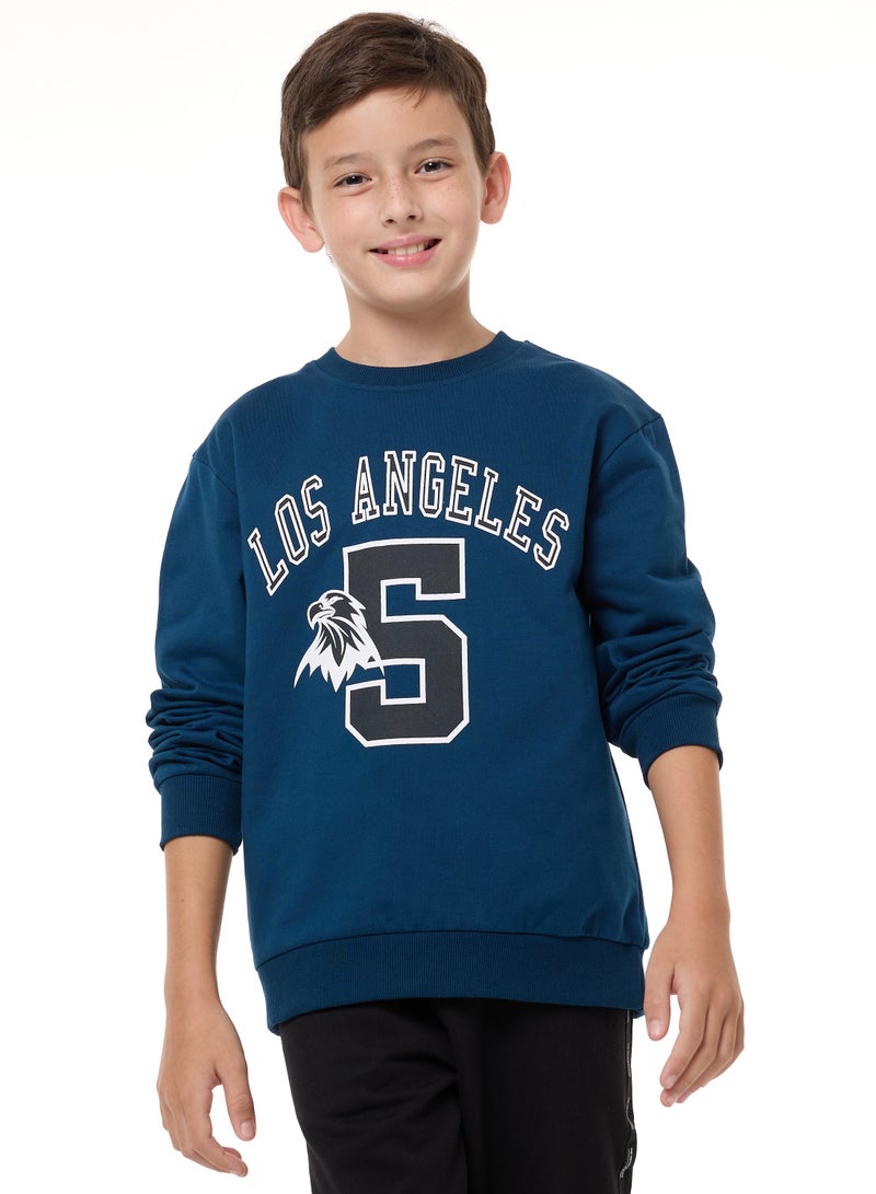 Boys' Sweatshirt  (8-14yrs) Navy