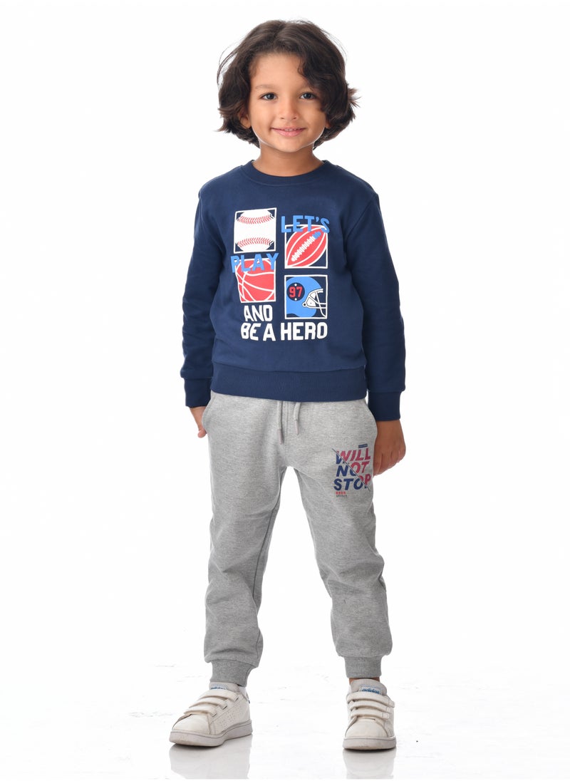 Boys' Sweatshirt  (2 - 8yrs) Navy