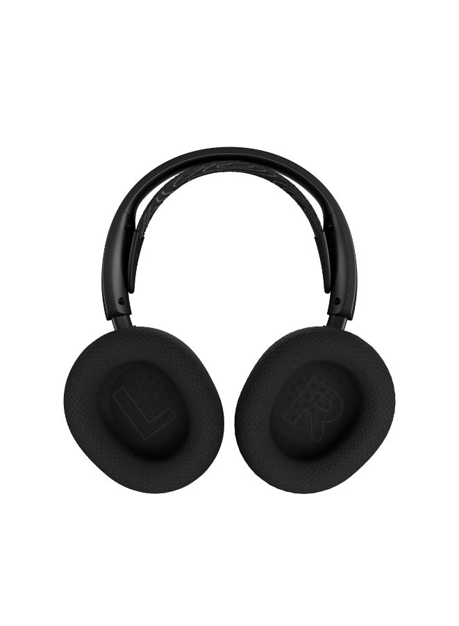 Arctis Nova 5 Wireless Headphones, 40mm Neodymium Drivers, ClearCast Gen 2.x, Retractable Boom, 360° Spatial Audio, Quick-Switch Wireless, Black | 61670