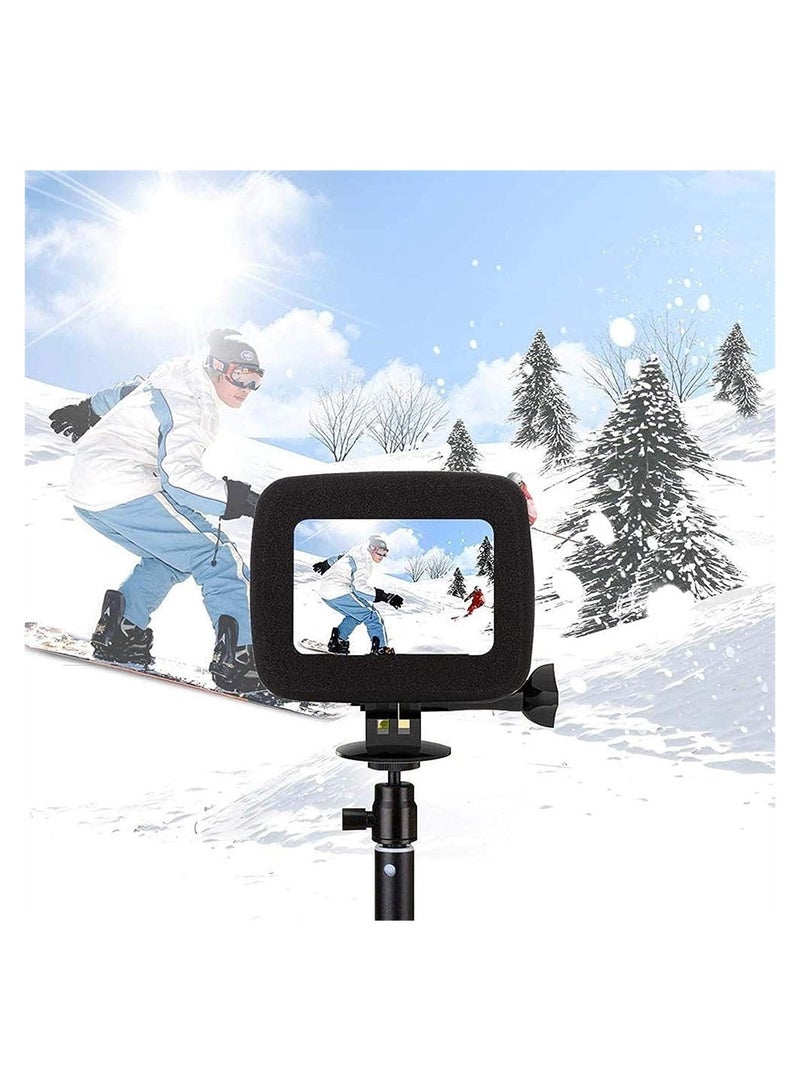 GoPro Hero 8 Black Windshield Cover 2-Pack Reduces Wind Noise for Clearer Audio Recording