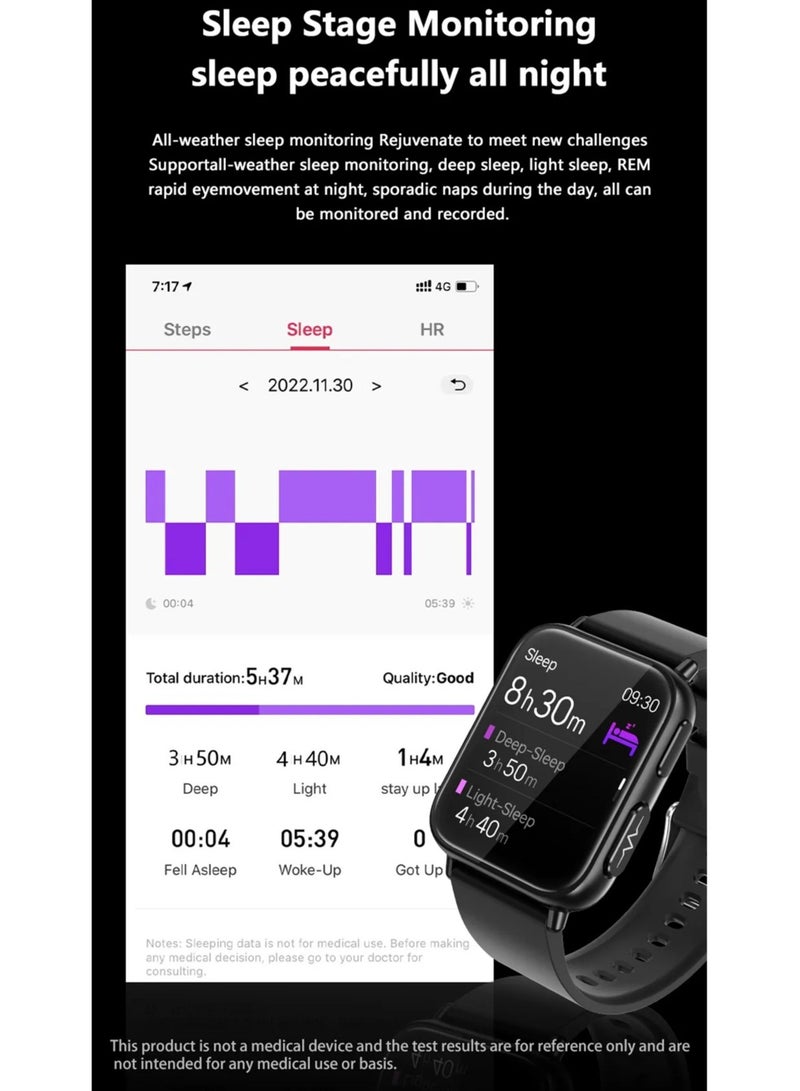 TK10 Smart Watch with Full Touchscreen, Multi-Sport Modes, Sleep Monitoring, and Weather Updates Cross-Border Edition