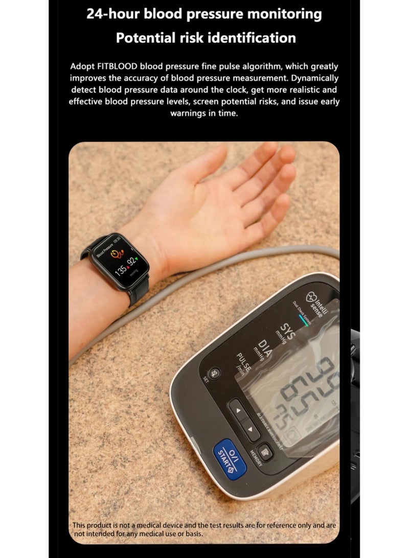 TK10 Smart Watch with Full Touchscreen, Multi-Sport Modes, Sleep Monitoring, and Weather Updates Cross-Border Edition