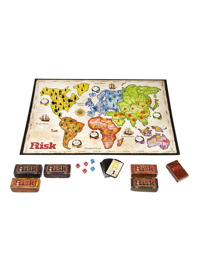 Risk The Game Of Strategic Conquest Board