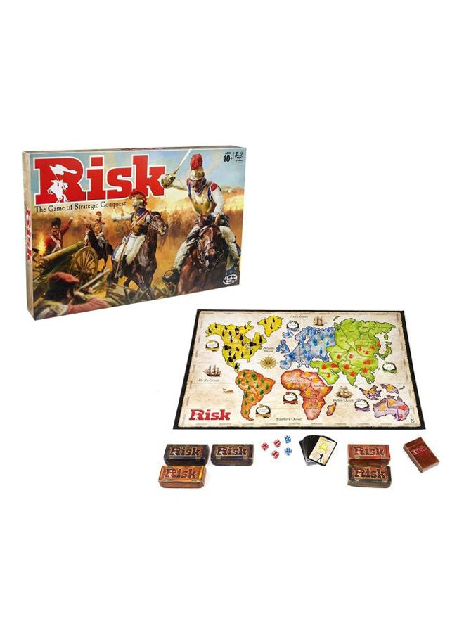 Risk The Game Of Strategic Conquest Board