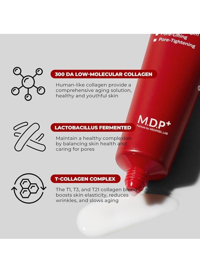 MDP+ RED LACTO COLLAGEN WRAPPING MASK, Glowy Skin, Skin Elasticity, Pore Lifting 70 ml