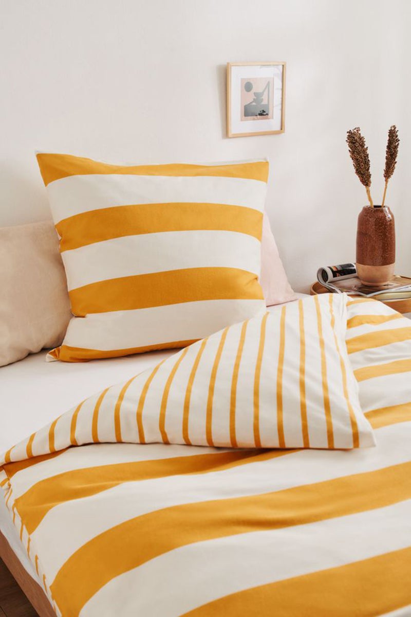 Flannelette Duvet Set 135 x 200 cm, White